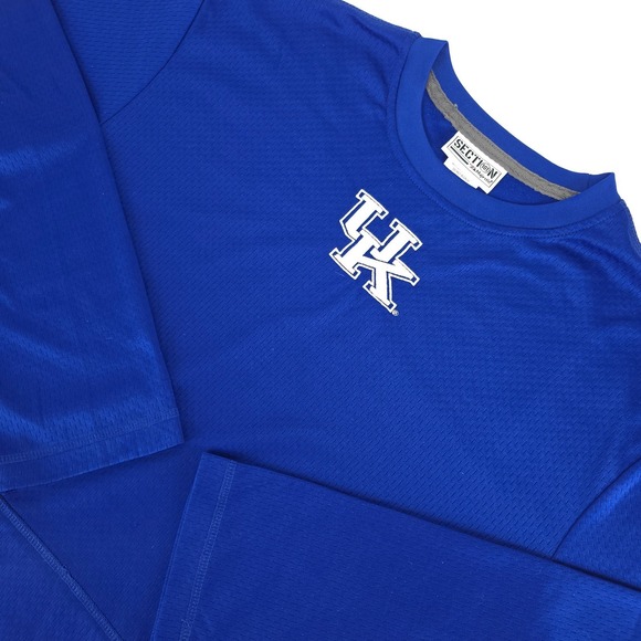 Majestic Other - Majestic Section 101 Kentucky UK Wildcats‎ Thermal Shirt Mens Large Long Sleeve